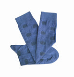 Yayoi Merino Wool Socks - Blue