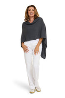 Cotton Cashmere Topper - Pepper