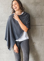 Cotton Cashmere Topper - Pepper