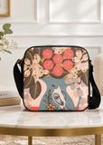 Floral Tote - Blue Bird