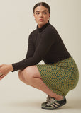 Border Skirt - Frio Green
