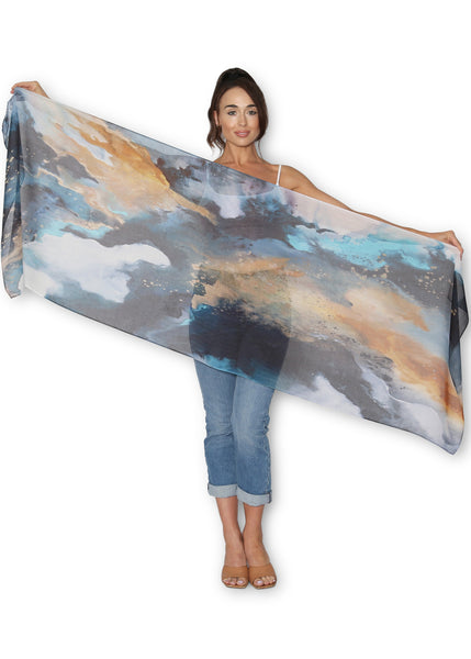 Artist Label Scarf - Transcend
