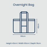 Overnight Bag - Hydrangea