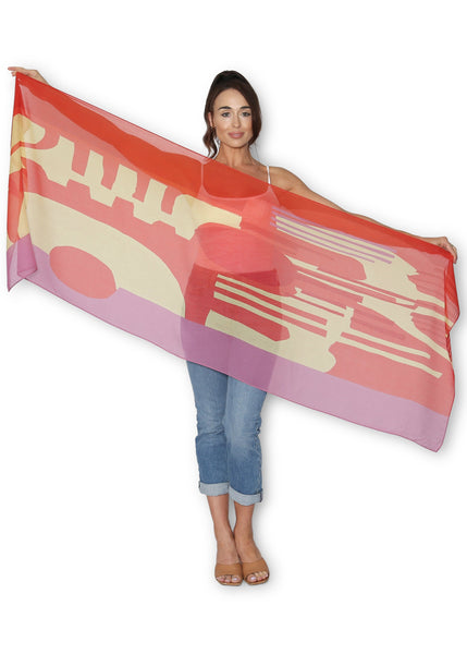 Artist Label Scarf - Cogs in my Mind