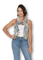 Artist Label Scarf - Lavish Greenhouse