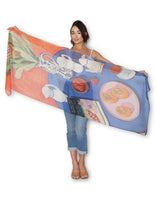 Artist Label Scarf - Banksia Menziesii