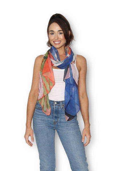 Artist Label Scarf - Banksia Menziesii