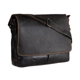 Mini Smart Messenger Bag - Steven 11" Brown