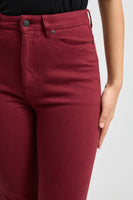 High Rise Straight Leg Merino Denim Jeans