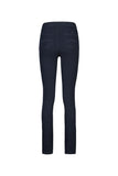Slim Leg Full Length Knit Denim Pull On - Carbon