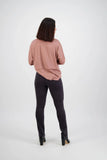 Bay Cord Pull On Pants - Charcoal