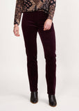 Bay Cord Pull On Pants - Mulberry