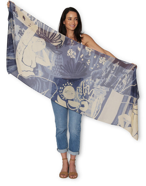 Evening in Portugal Scarf