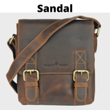 Leather Shoulder Bag - Dubbo