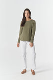 Long Sleeve Classic Tee - Sage