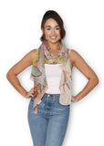 Artist Label Scarf - Wattle Blossom