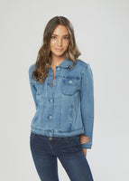 NL Barnet Denim Jacket- Light Blue