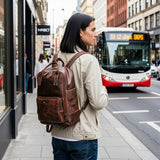 Leather Backpack - Mackay