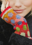 Patagonia Spots Dots Fingerless Gloves