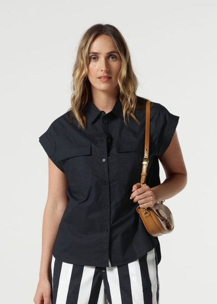Cargo Pocket Shirt - Navy
