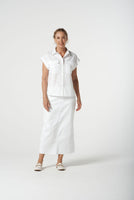 Cargo Pocket Shirt - White