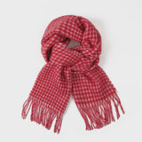 Wool Check Scarf - Kristen