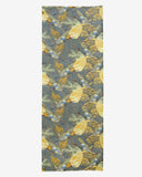 Orika Foliage & Birds Print Wool Silk Scarf