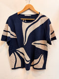 Levi Cotton Tee - Navy