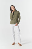 Cotton Skivvy - Sage