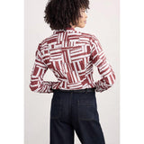 Larissa Shirt - Dune Fence Umber
