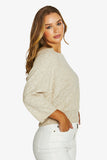 Batwing Knit Top