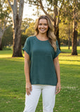 Boxy Short Sleeve Top - Jungle