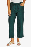Relaxed Drawstring Pants - Jungle