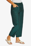 Relaxed Drawstring Pants - Jungle