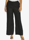 Stitch Waist Pants - Black