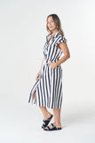 Pocket Dress - Hamilton Stripe