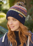 Colorado Fair Isle Knit Bobble Beanie