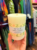White Gardenia Pillar Candle - 50 hours