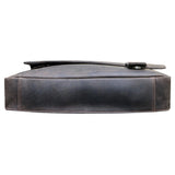Leather Shoulder Laptop Bag - Martin
