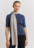 Extra Fine Merino Scarf - Light Oat