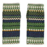 Malva Fingerless Mittens - Weaving Needle Grassland Mix