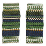 Malva Fingerless Mittens - Weaving Needle Grassland Mix