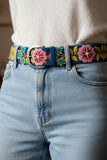 Sunshine Daydream Embroidered Wool Belt