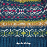Wool Irish Twist Beanie - Apple Crisp