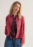 Arame Linen Jacket - Echinacea
