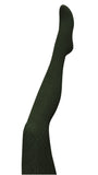 Aran Cashmere Blend Tights – Green