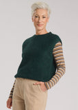 Aspen Alpaca Knit Vest - Forest