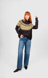 FairIsle Pullover - Chocolate