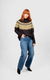FairIsle Pullover - Chocolate