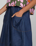 Guru Skirt - Dark Denim
